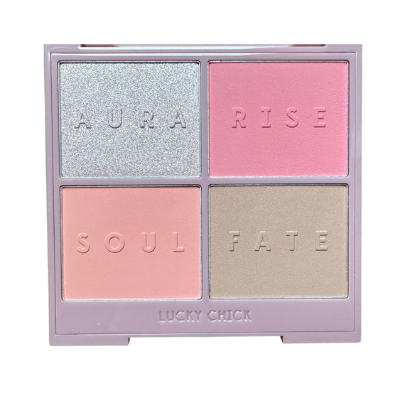 Mystic Halo Glow Face Palette (Medium–Deep Tones) Lucky Chick Inc.